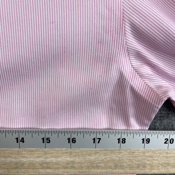 *Untuckit Men's Polos Size Small Pink Stripes - Picture 5 of 8
